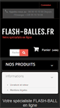 Mobile Screenshot of flash-balle.fr